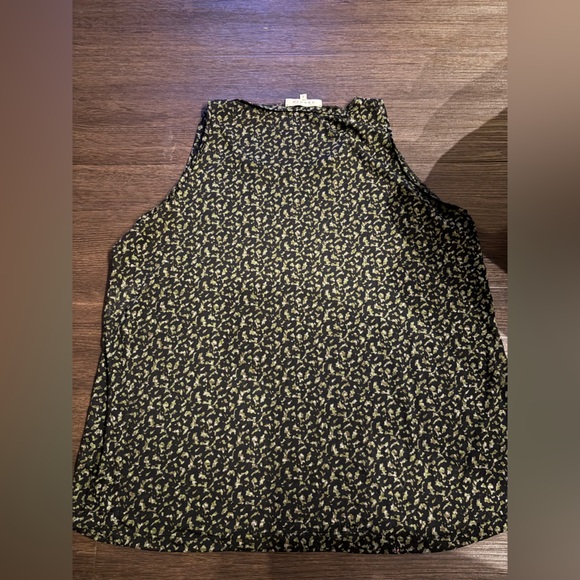 Sandro lightweight tank green/black size‎ 3/Large - Picture 4 of 6